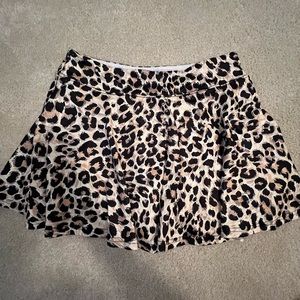 Amazon cheetah print mini skirt